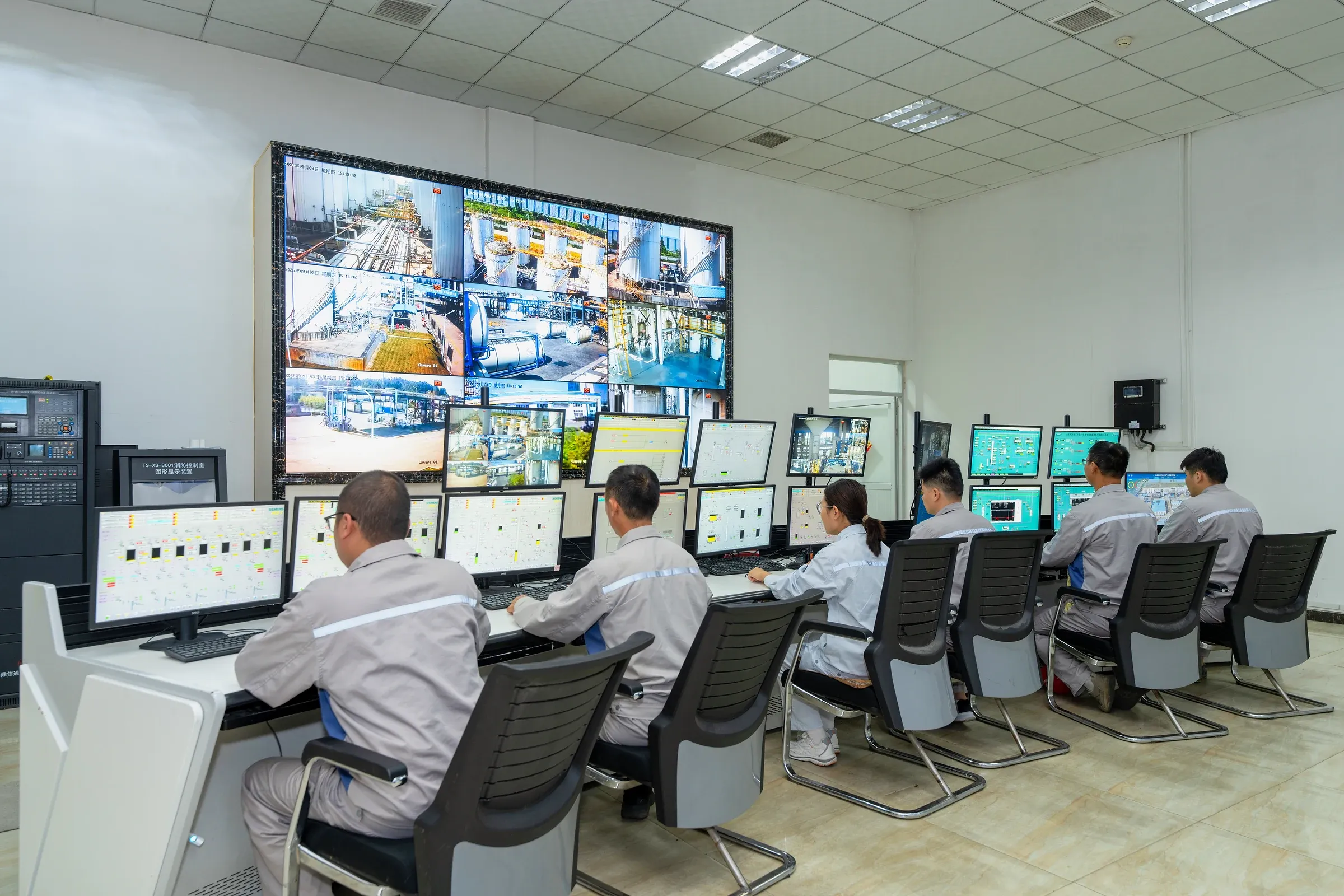 Safety control center · Production monitoring