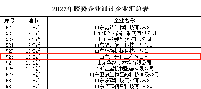Lixing Advanced Material Recognized as a Shandong Gazelle Enterprise for 2022 — Original illustration